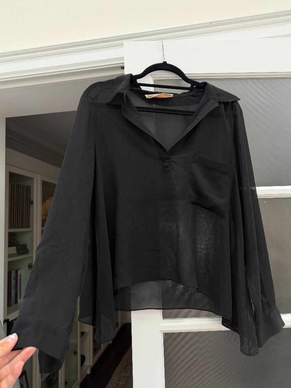 Women's Free People Sheer Blouse